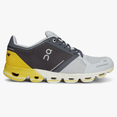 Grey On Cloudflyer Men's Road Running Shoes | ZA-267943